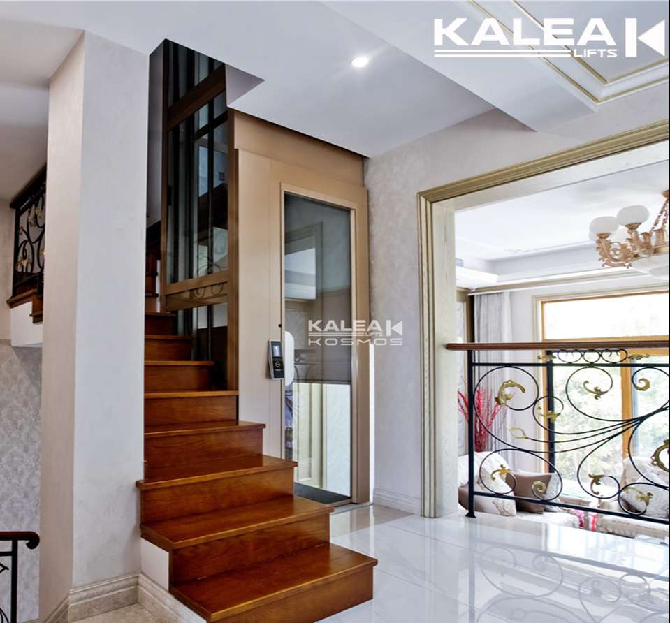 Thang máy gia đình Kalea lắp đặt nhà biệt thự 3 tầng