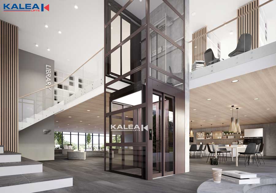 Thang máy Kalea với thiết kế sang trọng, hiện đại, là điểm nhấn đặc biệt trong ngôi nhà của bạn