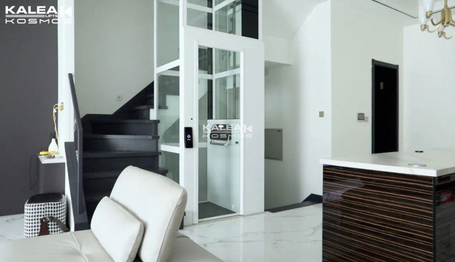 Thiết kế thang máy gia đình 4 tầng phù hợp với không gian sống