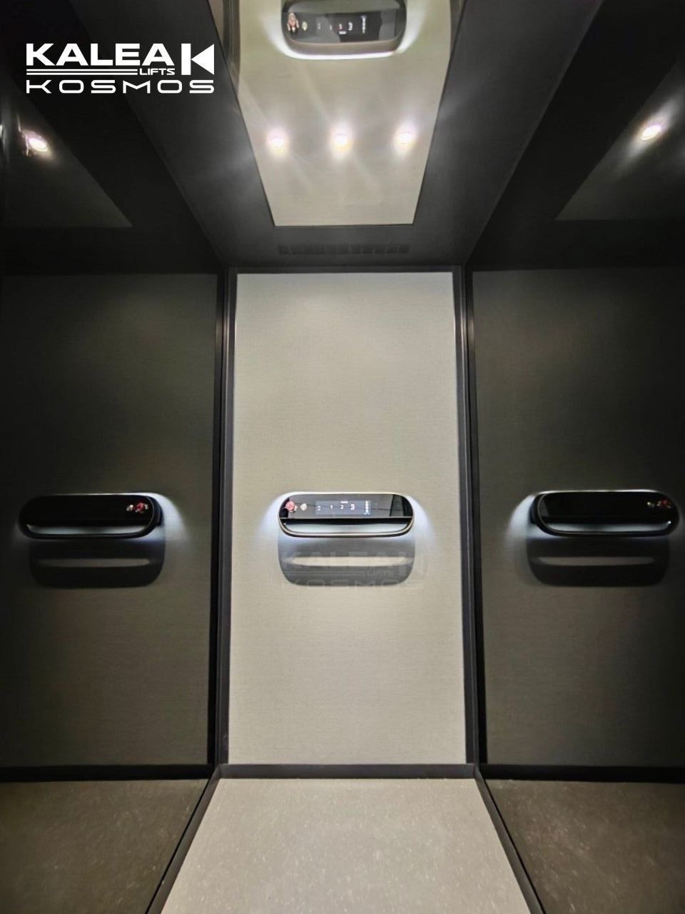 Thang máy KOSMOS X30 Standard mang đến trải nghiệm di chuyển êm ái nhờ truyền động Ecosilent 2.0