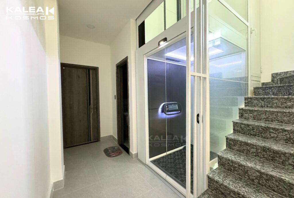 Thang máy Kalea có thể sử dụng cả dòng điện 1 pha và 3 pha