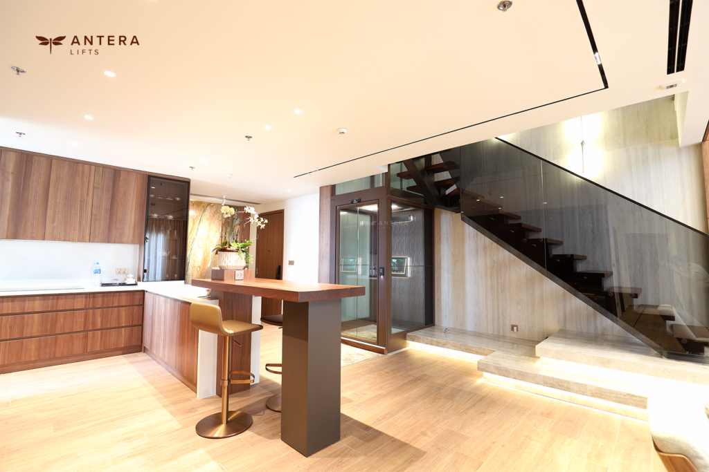 Công trình thang máy trục vít Kalea lắp đặt tại penthouse thuộc phân khu The Crest Metropole, TP.HCM Công trình thang máy trục vít Kalea lắp đặt tại penthouse thuộc phân khu The Crest Metropole, TP.HCM