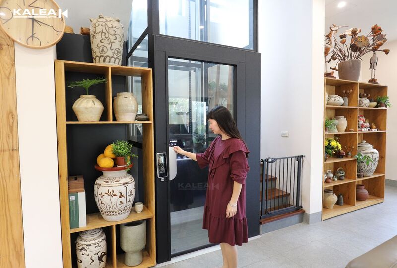 Tuỳ theo nhu cầu sử dụng của gia đình mà gia chủ chọn lựa thang máy có tải trọng hợp lý