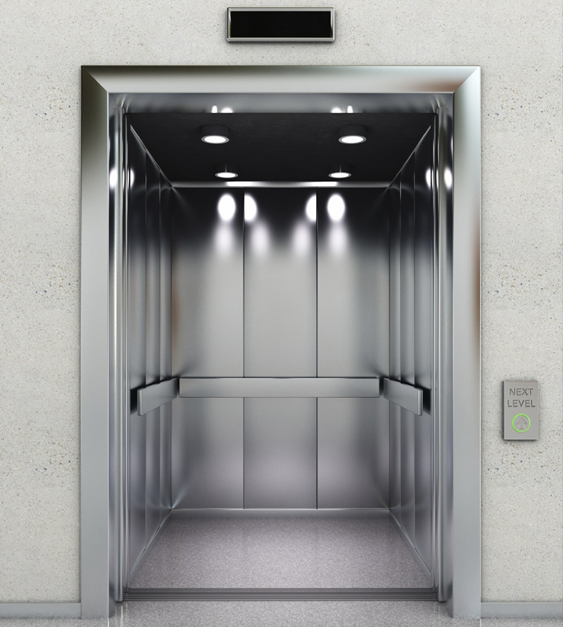 Cửa cabin thang máy nhận lệnh từ hệ thống điều khiển để đóng/mở thang máy khi đến đúng tầng mà người dùng mong muốn