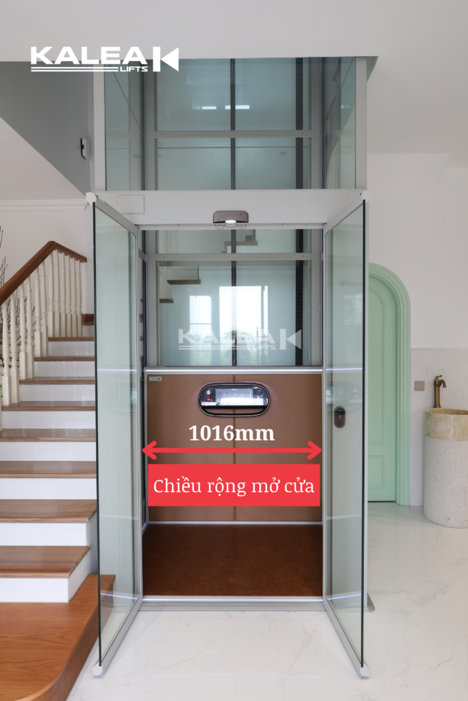 Hình ảnh thực tế thang máy Kalea X50 Limited tại KDT Đầm Vạc, Vĩnh Yên