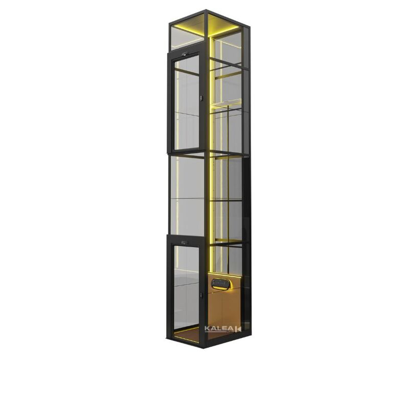 Bản vẽ CAD thang máy gia đình Kalea không chỉ mô phỏng kích thước, cấu tạo của từng bộ phận mà còn mang đến góc nhìn trực quan nhất