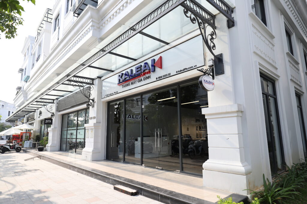 Showroom công ty thang máy gia đình Kalea tại Hải Phòng