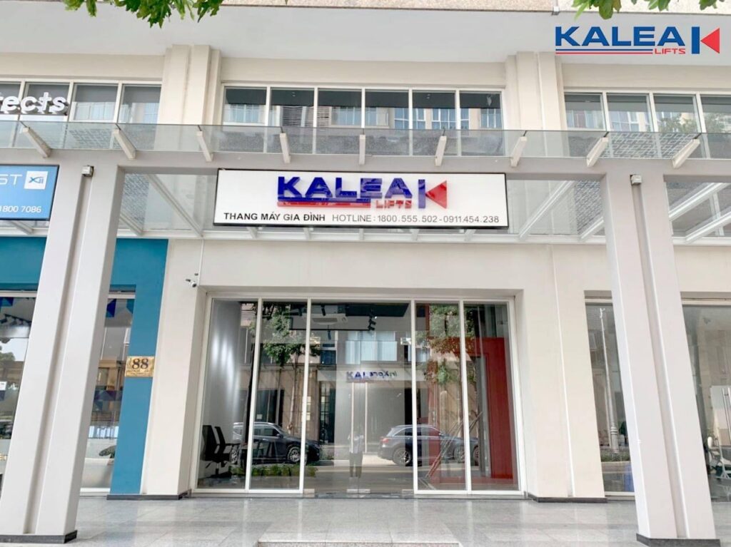 Showroom công ty thang máy gia đình Kalea tại TP.Hồ Chí Minh
