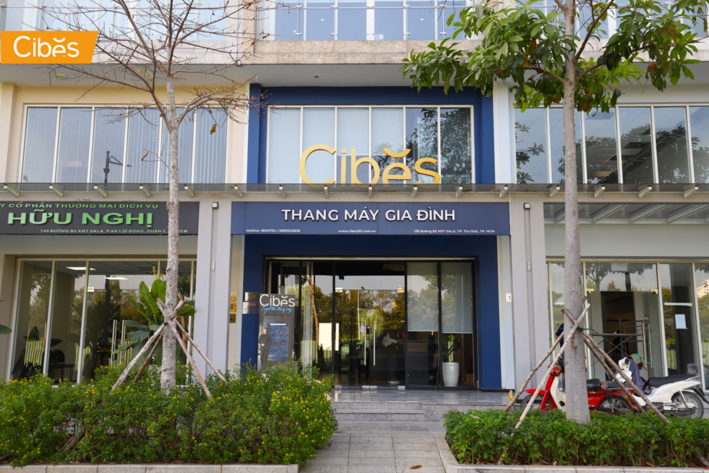 Showroom công ty thang máy gia đình Cibes tại TP.Hồ Chí Minh 