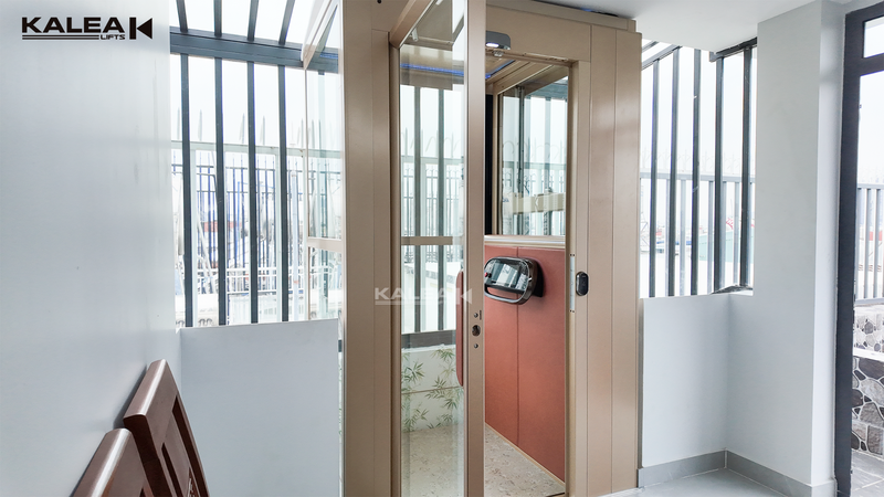 Mẫu thang máy gia đình X50 Limited được lắp đặt tại Tân Đông Quy, Tp.HCM.