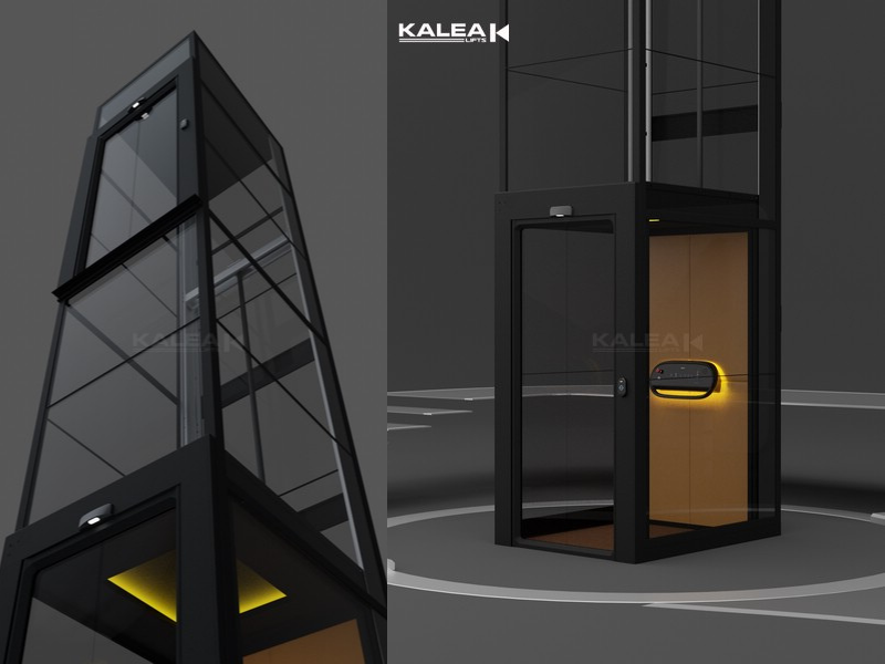Thang máy cabin 350kg có kích thước nhỏ gọn, phù hợp với những không gian nhỏ