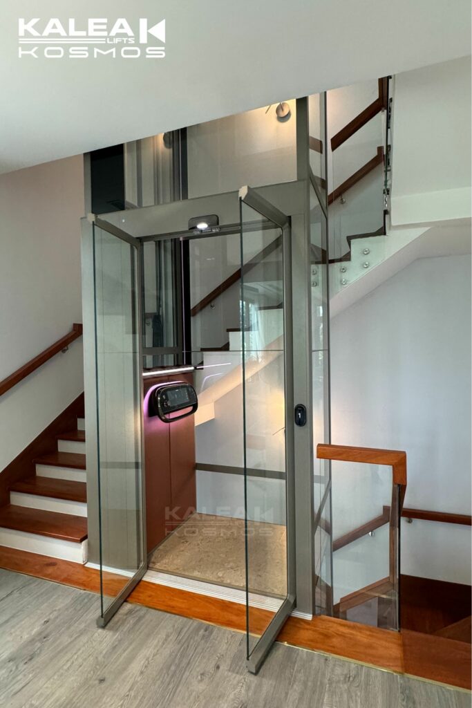 Thang máy gia đình hcm Kalea X50 Limited lắp đặt tại KDC Verosa Khang Điền, TP. Hồ Chí Minh 