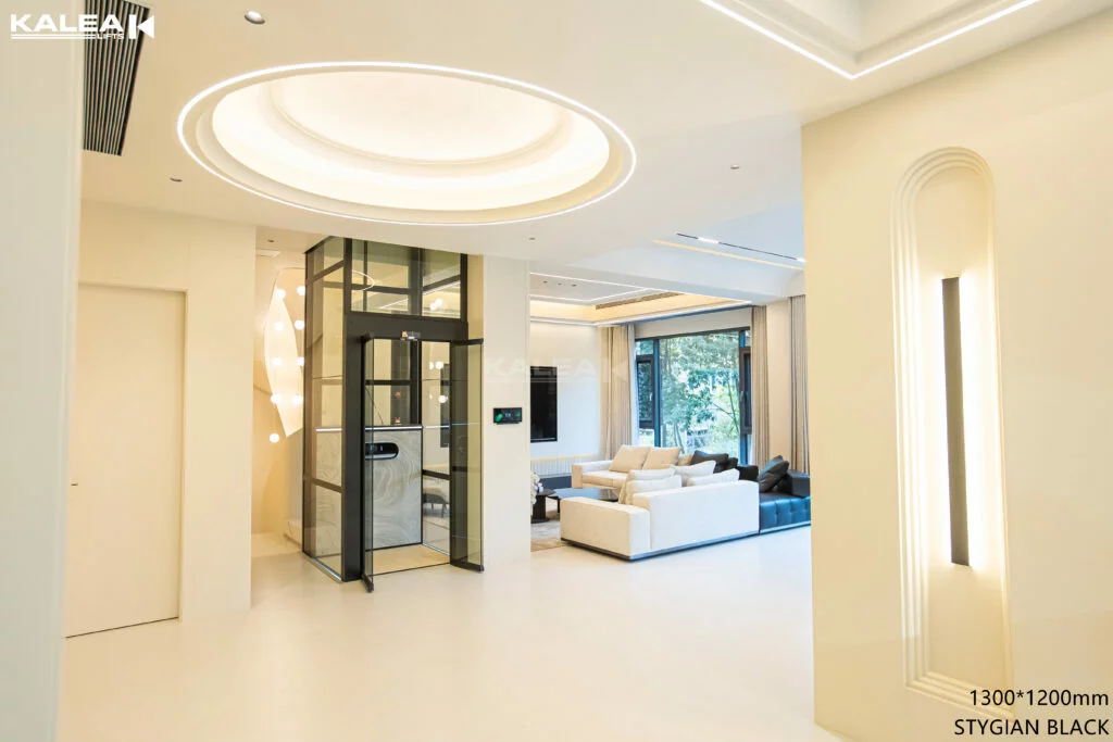 Thang máy trục vít có độ an toàn cao, hơn nữa lại vô cùng thẩm mỹ với thiết kế đa dạng phù hợp cho nhiều công trình