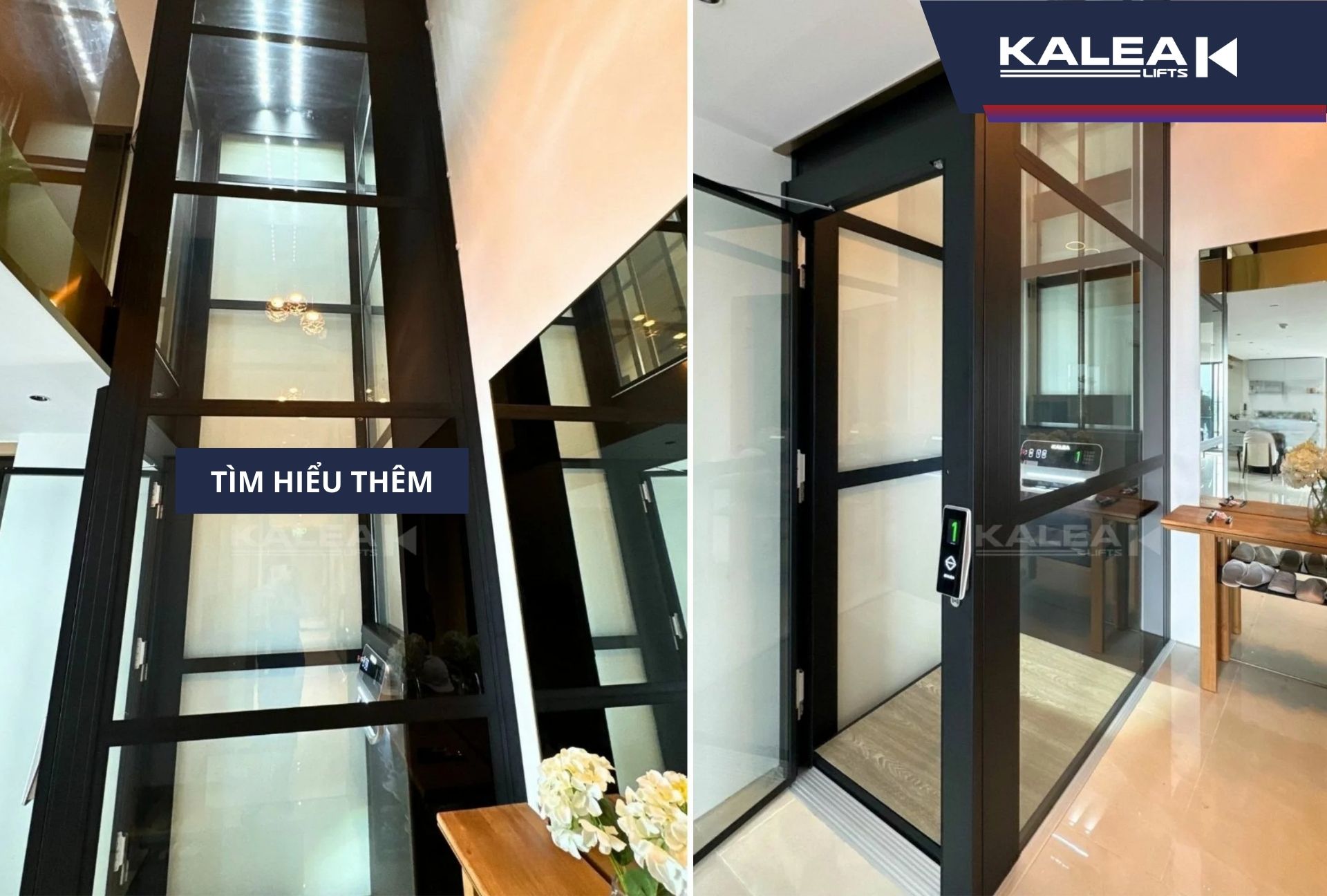 Kosmos K70 cho căn duplex 2 tầng ở The Metropole Thủ Thiêm