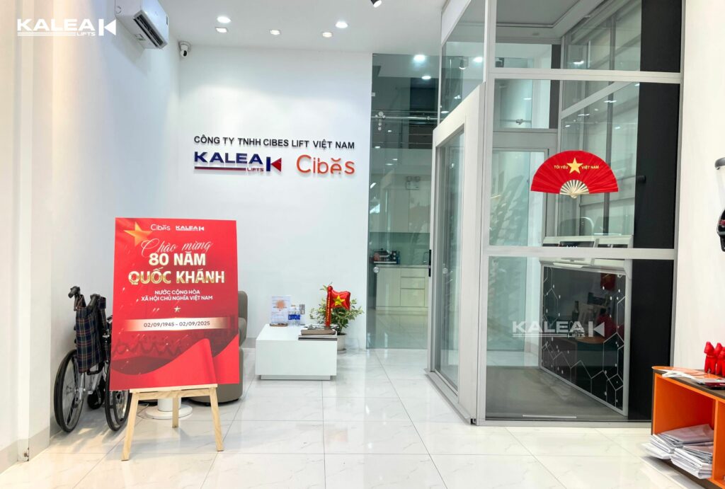 Showroom thang máy gia đình Kalea tại Đà Nẵng Showroom thang máy gia đình Kalea tại Đà Nẵng