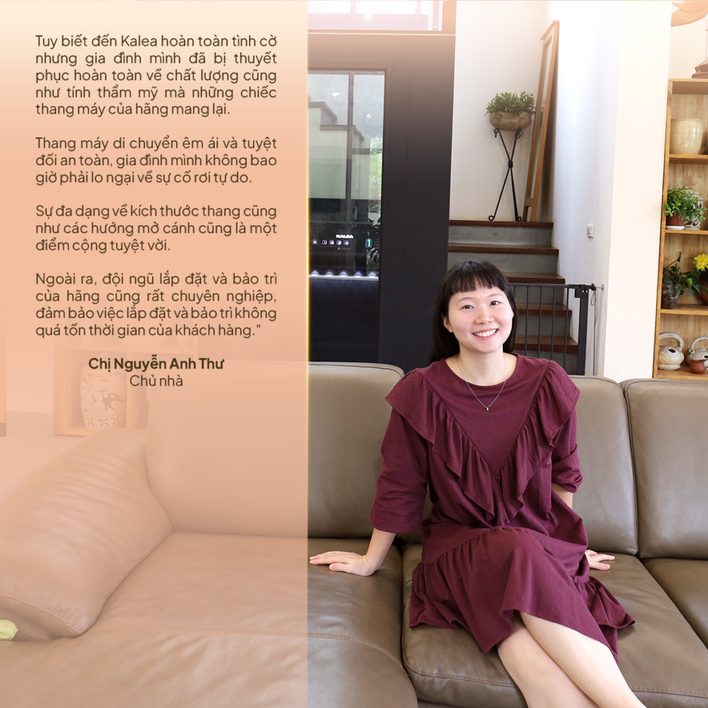 Cảm nhận của khách hàng sau hơn 1 năm sử dụng thang máy kính Kalea