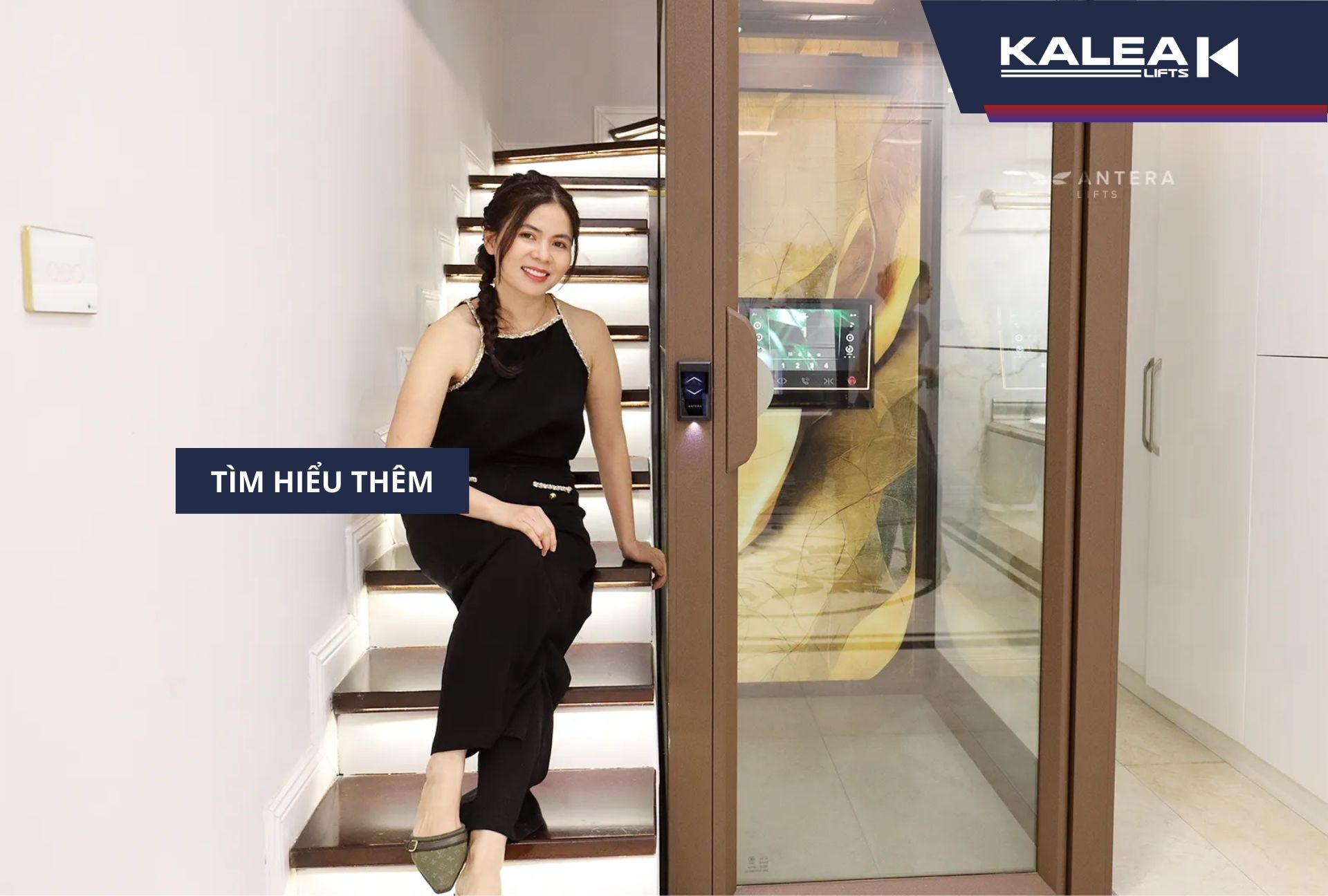 Antera Lifts Z90 lắp đặt tại Vinhomes Riverside, Hà Nội