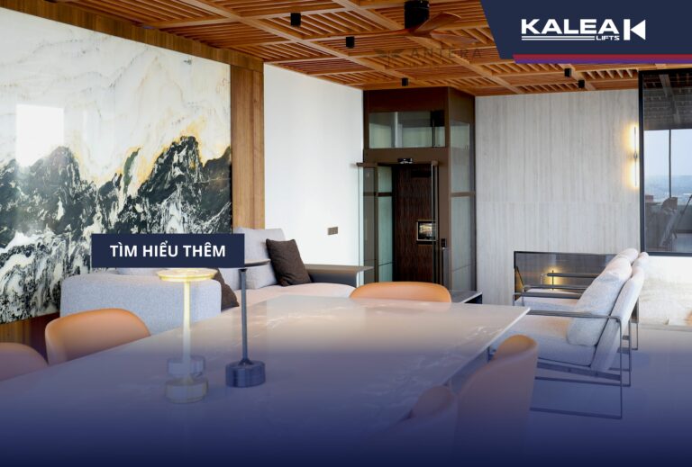 Mẫu thang máy kính đẹp, sang trọng cho nhà phố & biệt thự