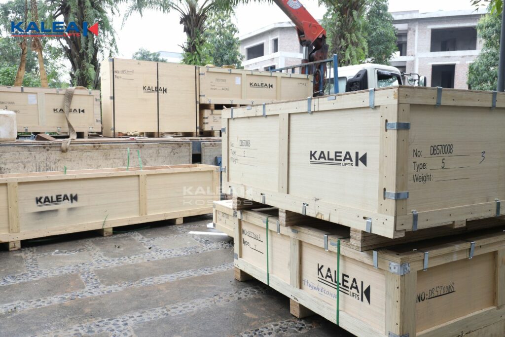 Thủ tục nhập khẩu thang máy gia đình thường gồm 5 bước, từ tiếp nhận hàng tại cảng đến hoàn tất thông quan.