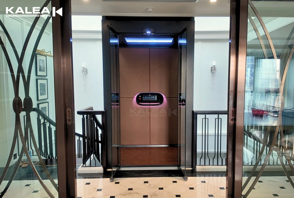 Công trình lắp thang máy gia đình Kalea sử dụng điện 3 pha