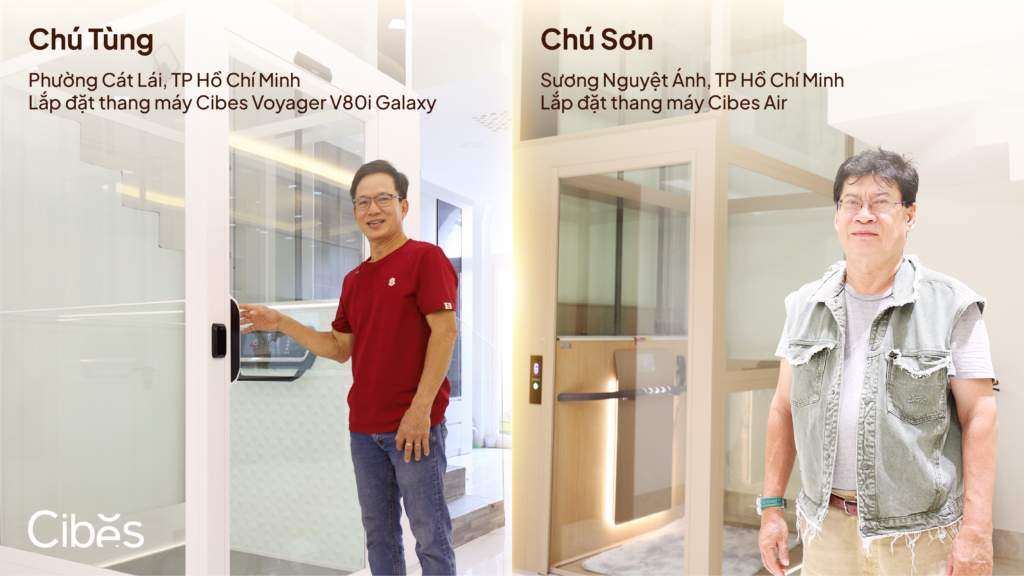 Thiết kế đơn giản, sang trọng nhưng vô cùng nổi bật của thang máy Cibes