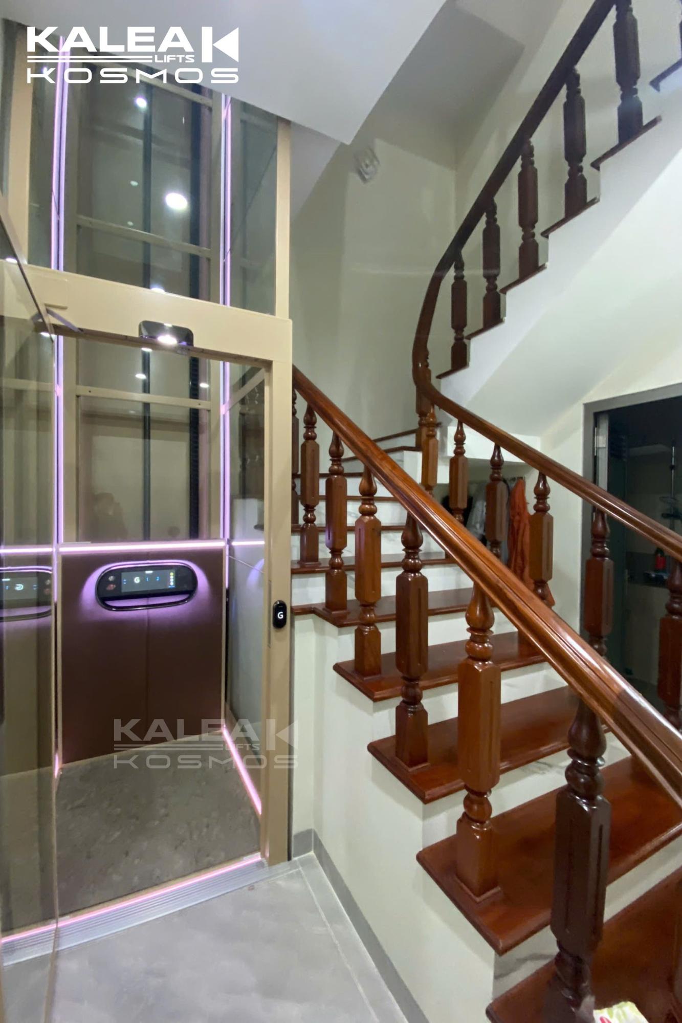 Gia chủ có thể cân nhắc nâng tầng cho thang máy thay vì lắp mới khi xây thêm tầng
