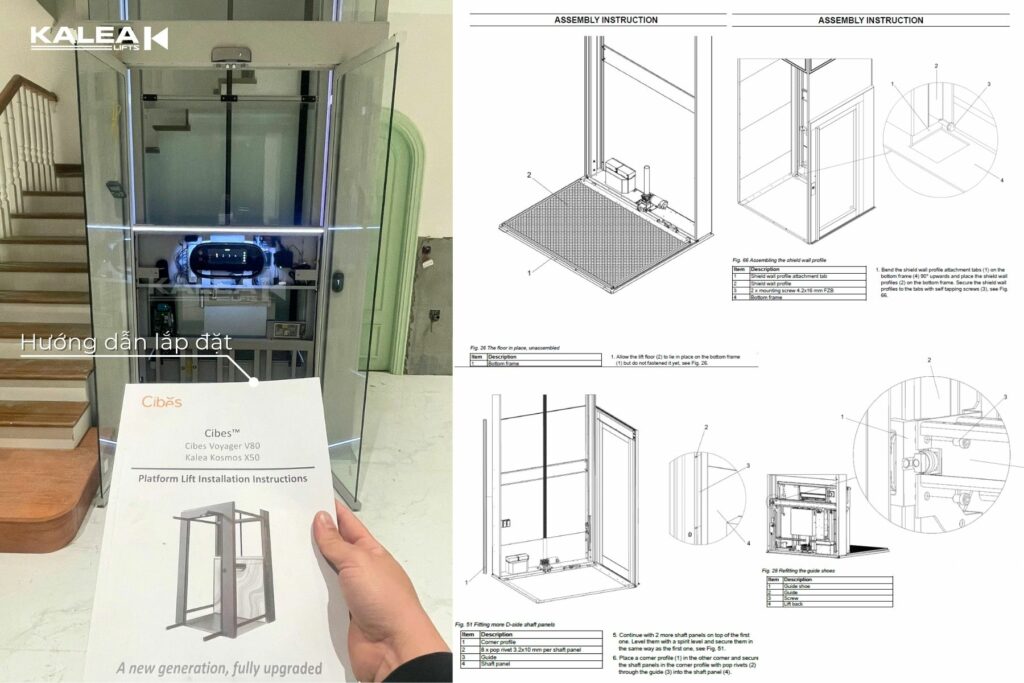 Hướng dẫn lắp đặt giúp giảm chi phí bảo trì thang máy gia đình trong dài hạn