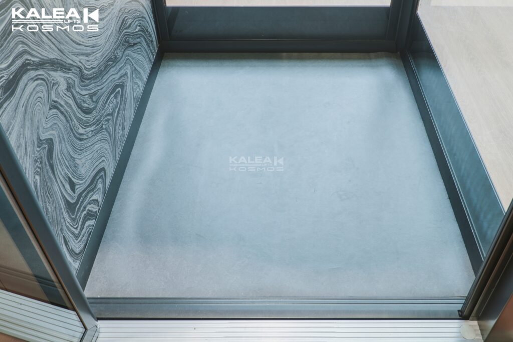 sàn thang máy chống trượt bằng vinyl cao cấp dễ vệ sinh cho gia đình