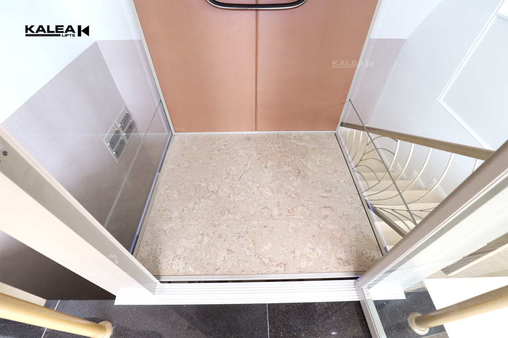 sàn thang máy gỗ cork tự nhiên chống trượt êm chân cho nhà ở