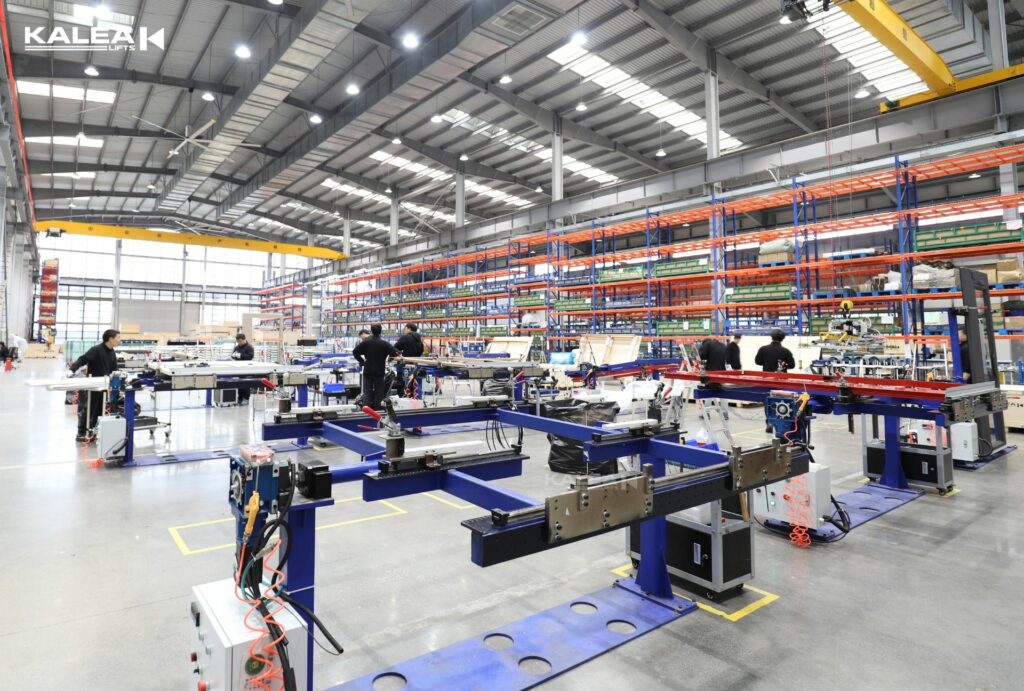 Nhà máy sản xuất chính hãng Kalea Lifts tại Gia Hưng, Trung Quốc