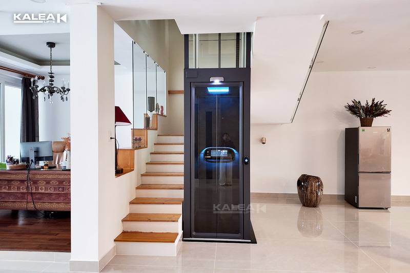 Thang máy trục vít Kalea đáp ứng các tiêu chuẩn an toàn của châu Âu
