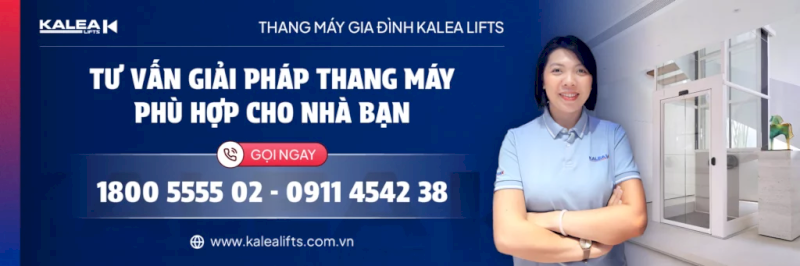 Liên hệ với Kalea để được tư vấn giải pháp thang máy phù hợp với căn hộ của bạn