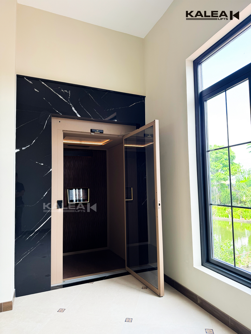 Thang máy gia đình nhập khẩu Antera Z70 với thiết kế hiện đại, tối ưu diện tích lắp đặt