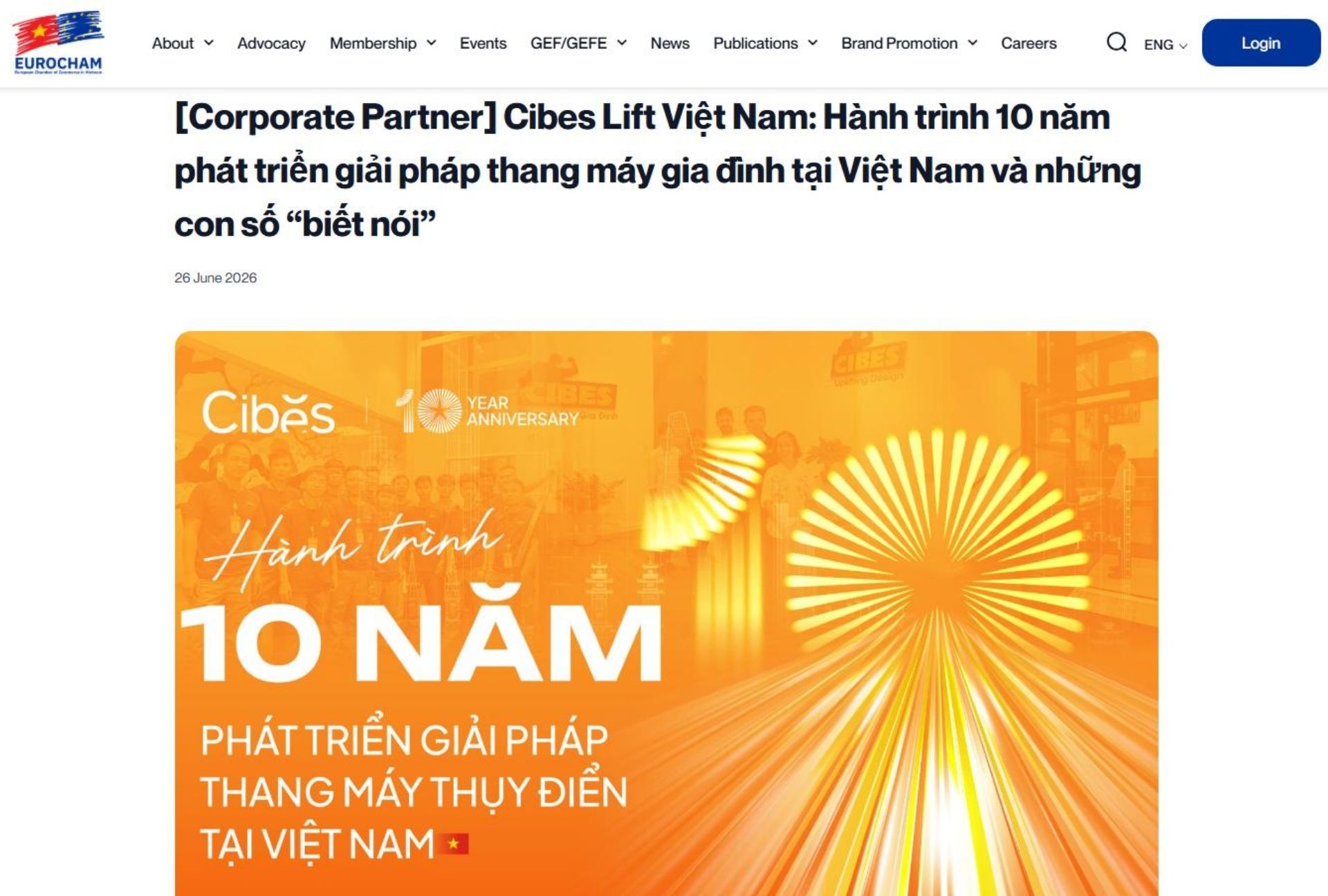 Hành trình 10 năm phát triển giải pháp thang máy gia đình tại Việt Nam và những con số “biết nói”