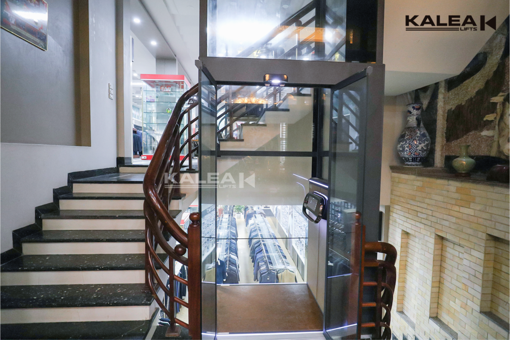 Thang máy Kalea X50 Limited mở cửa hai hướng