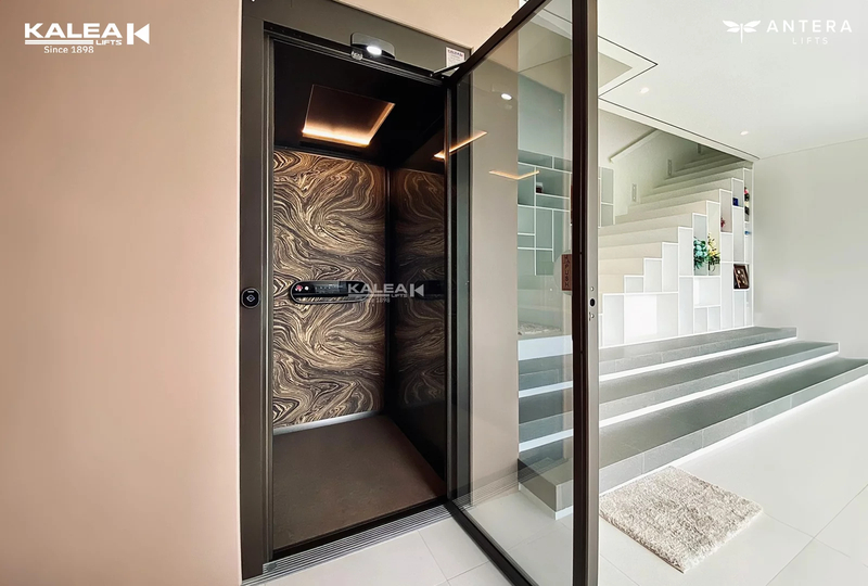 Thang máy cabin Kalea X30 Limited là dòng thang máy không tích hợp giếng thang