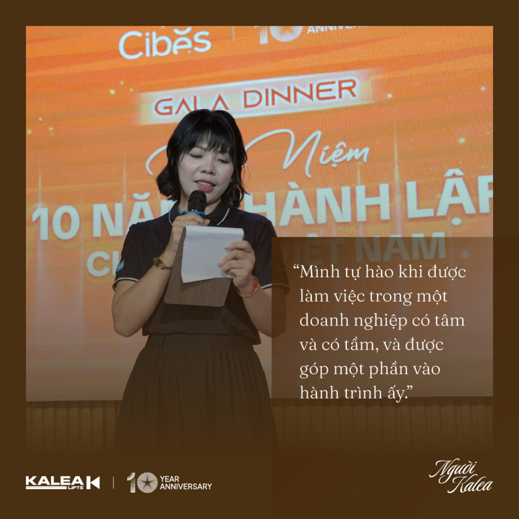 Chị Phan Thị Thanh Trúc và hành trình làm việc tại Kalea Lift Việt Nam Chị Phan Thị Thanh Trúc và hành trình làm việc tại Kalea Lift Việt Nam